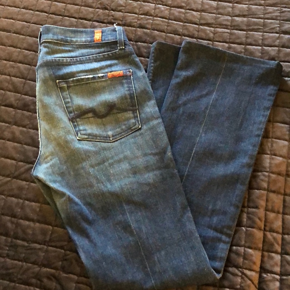 7 Jeans- High Waist Bootcut